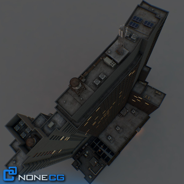 3d sheraton 7th avenue building - NYC Building Sheraton 7th Avenue... by NONECG